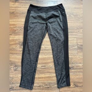 Athletic Works Gray & Black Zip Pocket Workout Pants
